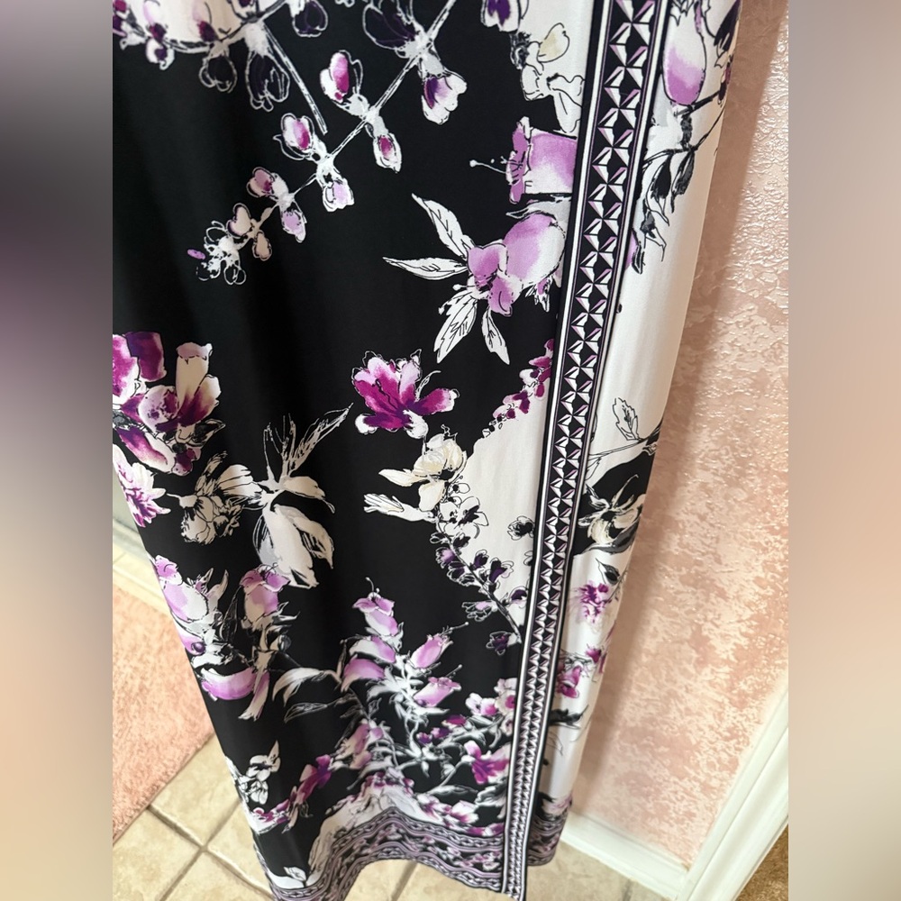 White House Black Market strapless Maxi Dress - Picture 3 of 8